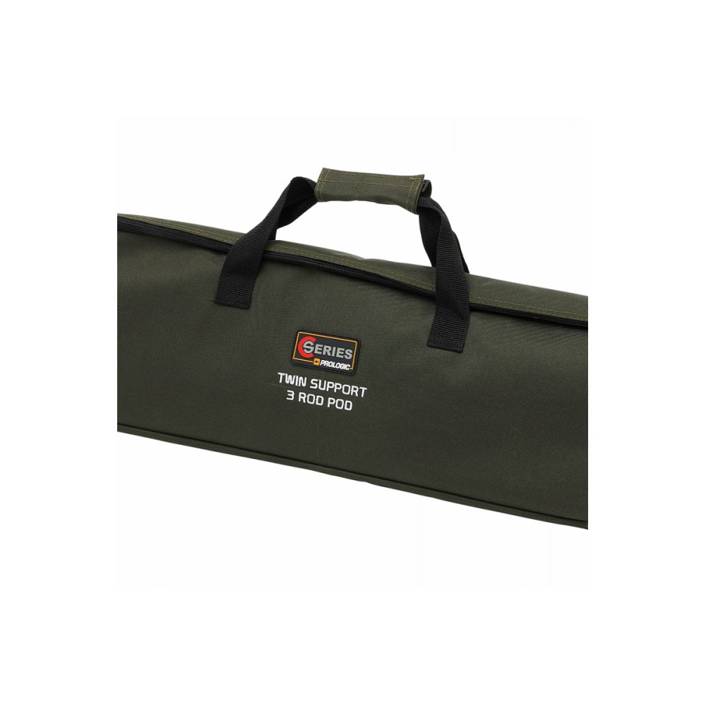 Prologic C-Series Twin Support Pod 3 Cannes - Chevalet De Pêche Carpe Avec Mallette - Neuf